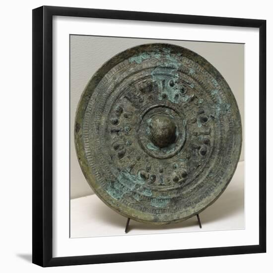 Bronze Mirror from Tomami, Department of Hyogo, Japan--Framed Giclee Print