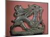 Bronze plaque with an elaborate animal, 4th century BC. Artist: Unknown-Unknown-Mounted Giclee Print