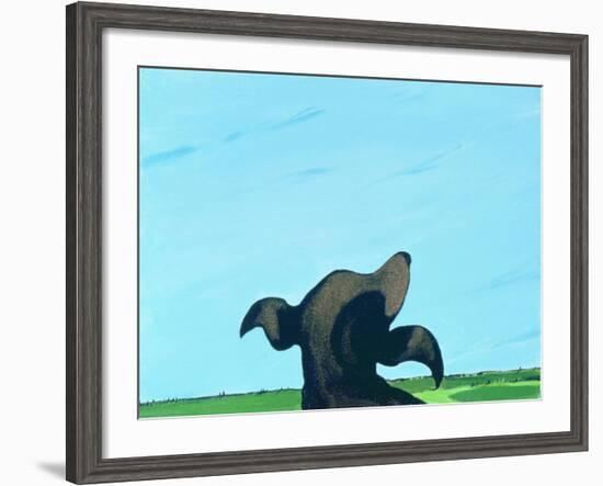 Bronze Profile #2, 1997-Marjorie Weiss-Framed Giclee Print