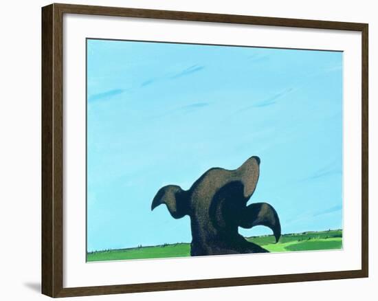 Bronze Profile #2, 1997-Marjorie Weiss-Framed Giclee Print