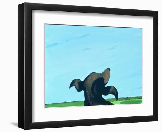 Bronze Profile #2, 1997-Marjorie Weiss-Framed Giclee Print