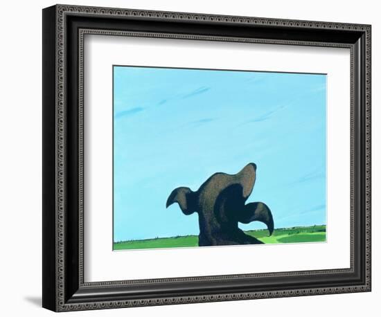 Bronze Profile #2, 1997-Marjorie Weiss-Framed Giclee Print