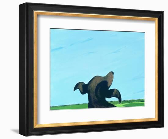 Bronze Profile #2, 1997-Marjorie Weiss-Framed Giclee Print