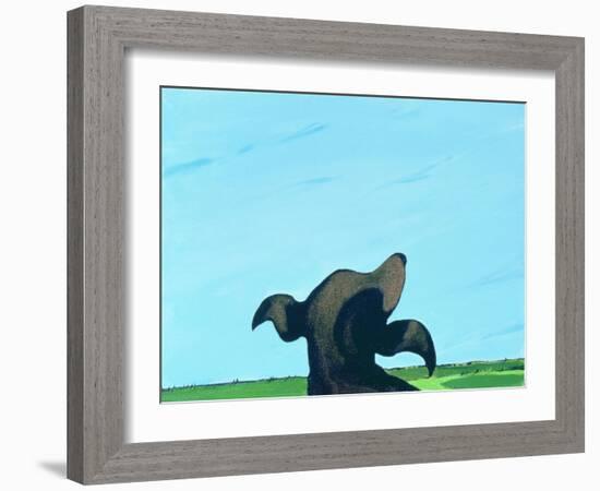 Bronze Profile #2, 1997-Marjorie Weiss-Framed Giclee Print