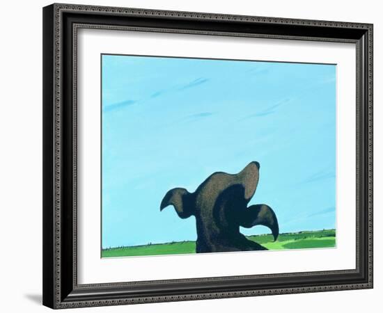 Bronze Profile #2, 1997-Marjorie Weiss-Framed Giclee Print