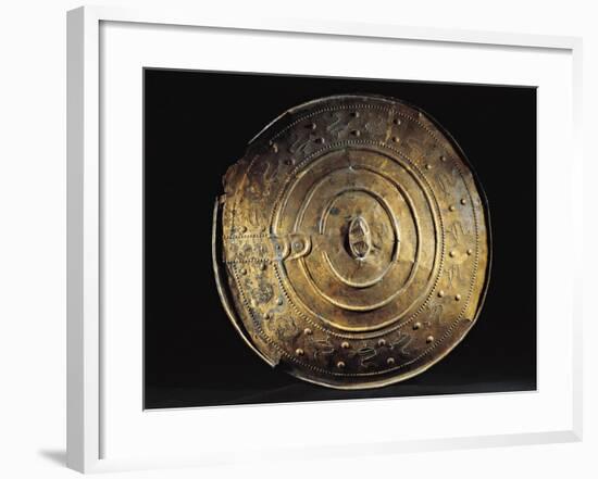 Bronze Shield from Nackhalle, Sweden-null-Framed Giclee Print