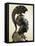 Bronze Statue of Athena with Helmet, Detail, Head-null-Framed Premier Image Canvas