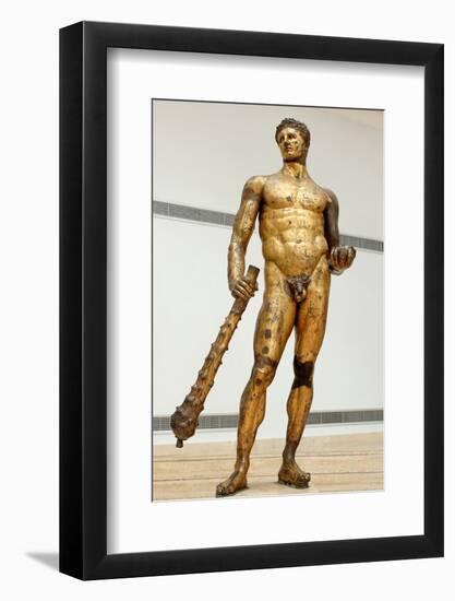 Bronze Statue of Hercules-null-Framed Photographic Print