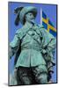 Bronze Statue of the Town Founder Gustav Adolf-Frank Fell-Mounted Photographic Print