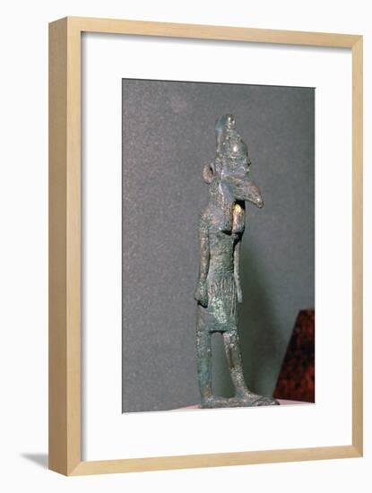 Bronze statuette of the Egyptian god Set. Artist: Unknown-Unknown-Framed Giclee Print