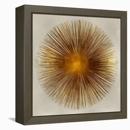 Bronze Sunburst I-Abby Young-Framed Stretched Canvas