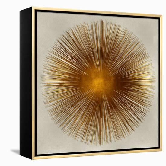 Bronze Sunburst I-Abby Young-Framed Stretched Canvas