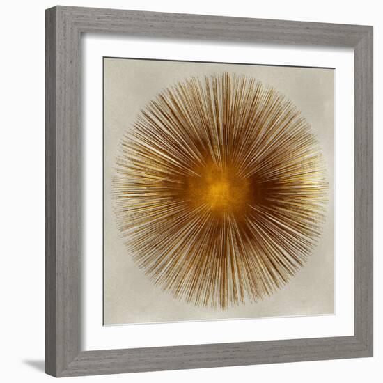 Bronze Sunburst I-Abby Young-Framed Art Print