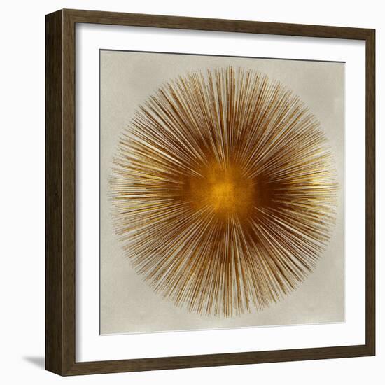 Bronze Sunburst I-Abby Young-Framed Art Print