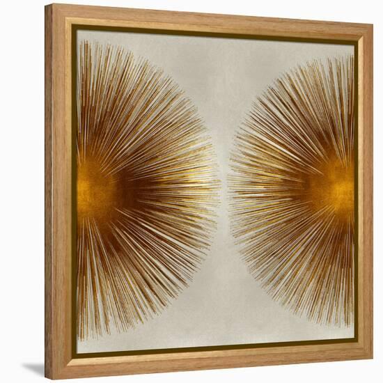 Bronze Sunburst II-Abby Young-Framed Stretched Canvas