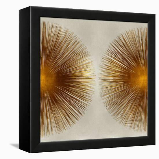 Bronze Sunburst II-Abby Young-Framed Stretched Canvas