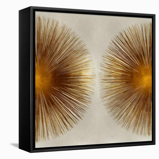 Bronze Sunburst II-Abby Young-Framed Stretched Canvas