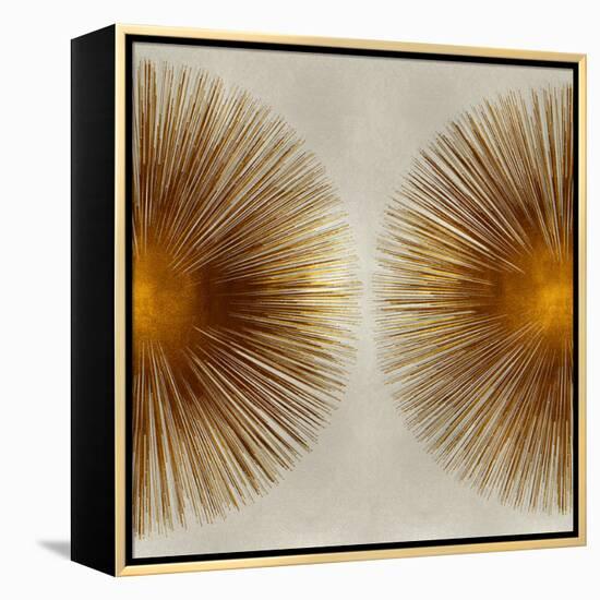 Bronze Sunburst II-Abby Young-Framed Stretched Canvas