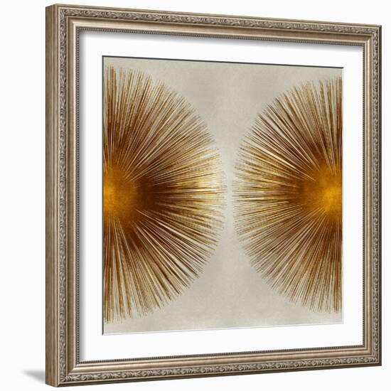 Bronze Sunburst II-Abby Young-Framed Art Print