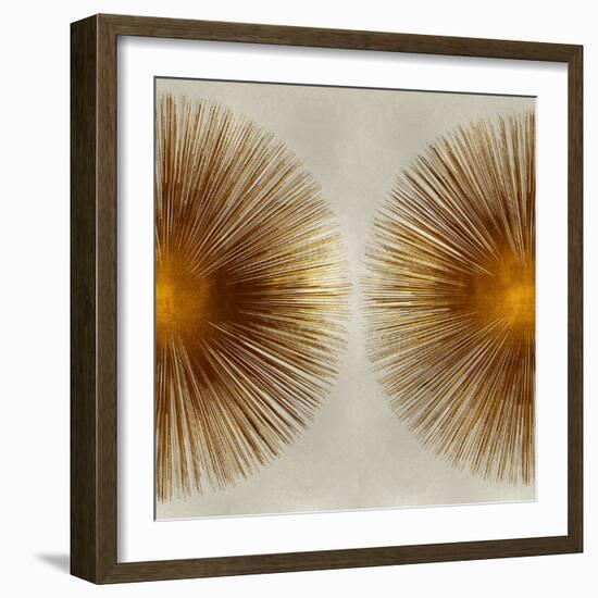 Bronze Sunburst II-Abby Young-Framed Art Print