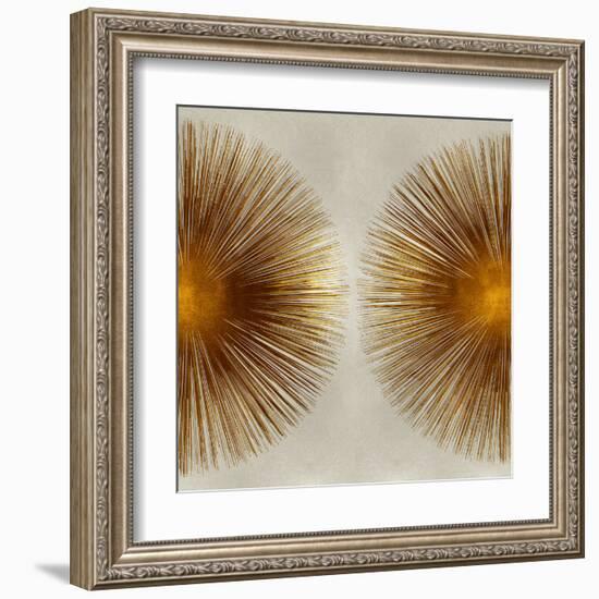 Bronze Sunburst II-Abby Young-Framed Art Print