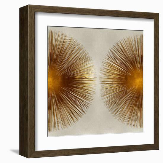 Bronze Sunburst II-Abby Young-Framed Art Print