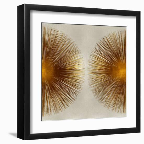 Bronze Sunburst II-Abby Young-Framed Art Print