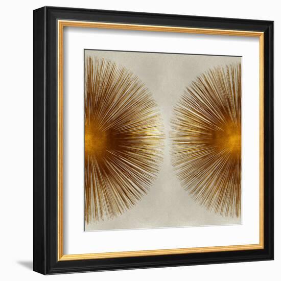 Bronze Sunburst II-Abby Young-Framed Art Print