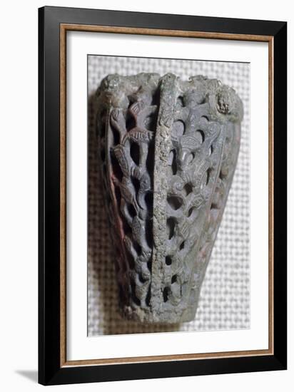 Bronze Viking brooch, c.8th-11th century. Artist: Unknown-Unknown-Framed Giclee Print