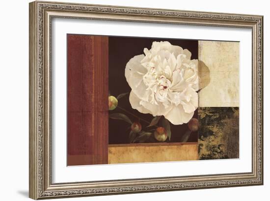 Bronzed Floral-Sloane Addison  -Framed Art Print