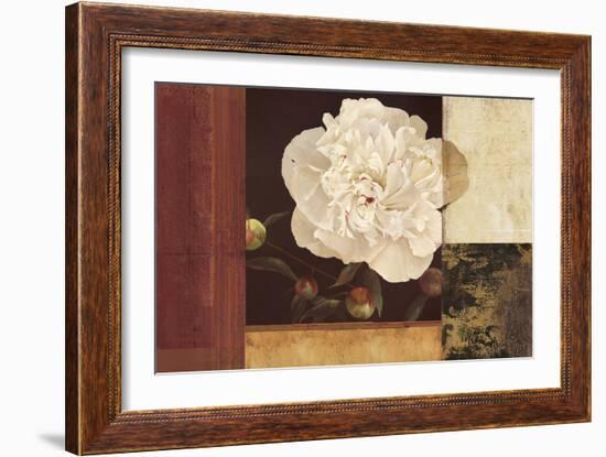Bronzed Floral-Sloane Addison  -Framed Art Print