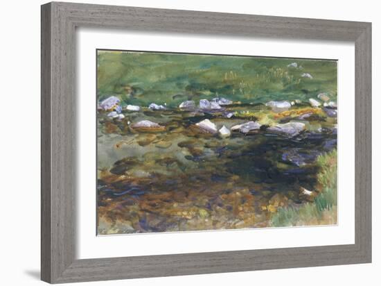 Brook and Meadow, c.1907-John Singer Sargent-Framed Giclee Print