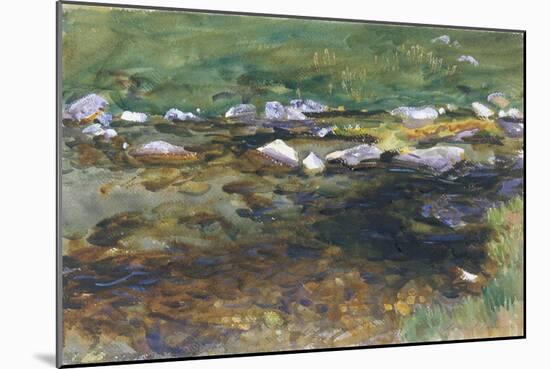 Brook and Meadow, c.1907-John Singer Sargent-Mounted Giclee Print