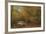 Brook in Woods-Albert Bierstadt-Framed Giclee Print