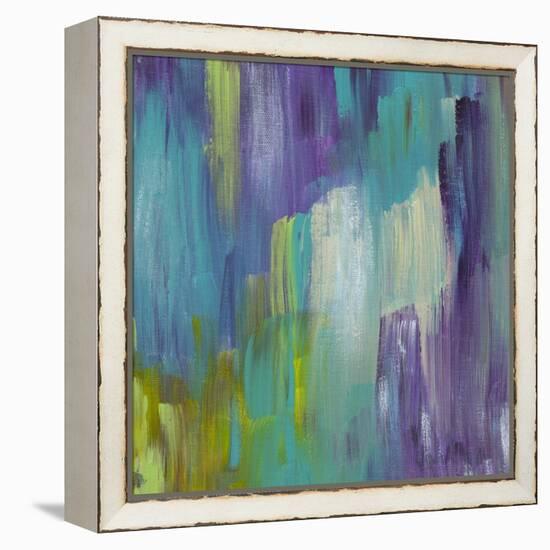 Brook's Path III-Lisa Choate-Framed Stretched Canvas