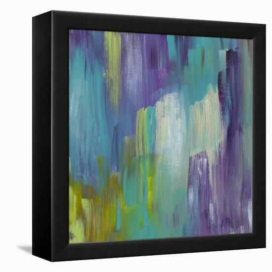 Brook's Path III-Lisa Choate-Framed Stretched Canvas