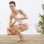 Woman Practicing Yoga-Brooke Fasani Auchincloss-Photographic Print