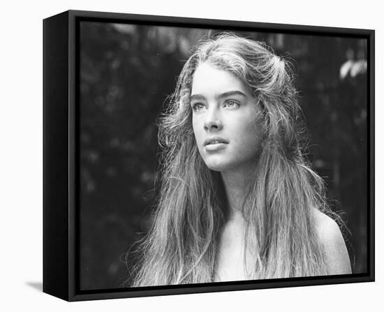 Brooke Shields - The Blue Lagoon-null-Framed Stretched Canvas