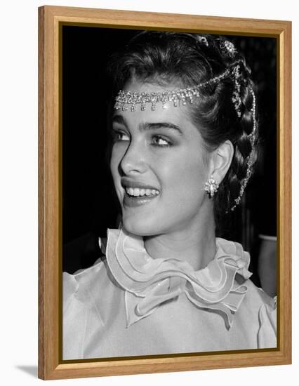 Brooke Shields-null-Framed Premier Image Canvas