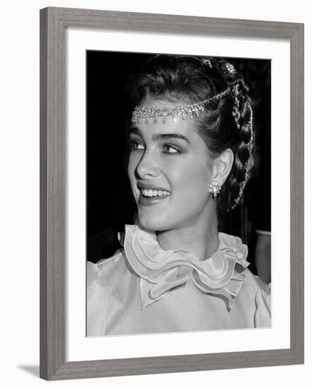 Brooke Shields-null-Framed Premium Photographic Print