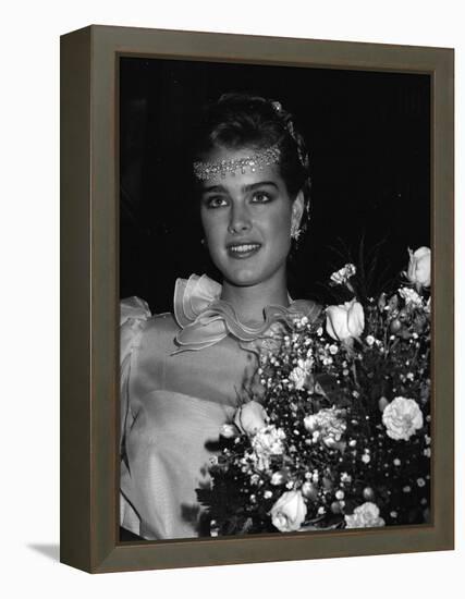 Brooke Shields-null-Framed Premier Image Canvas