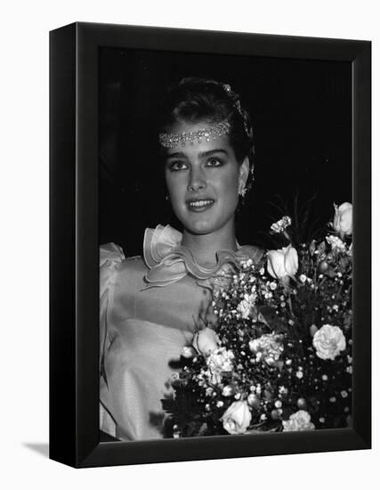 Brooke Shields-null-Framed Premier Image Canvas