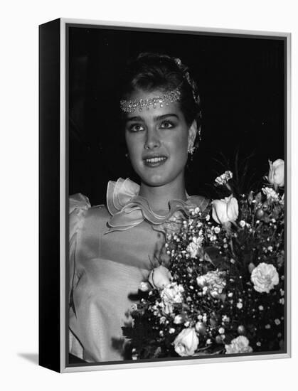 Brooke Shields-null-Framed Premier Image Canvas