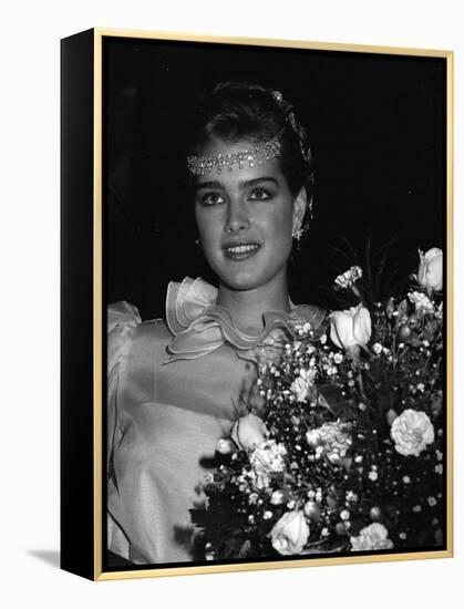 Brooke Shields-null-Framed Premier Image Canvas