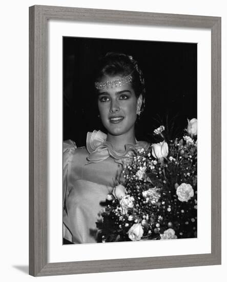 Brooke Shields-null-Framed Premium Photographic Print