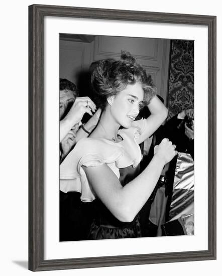 Brooke Shields-null-Framed Premium Photographic Print