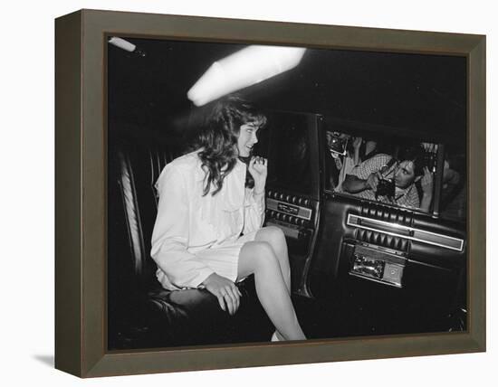 Brooke Shields-null-Framed Premier Image Canvas