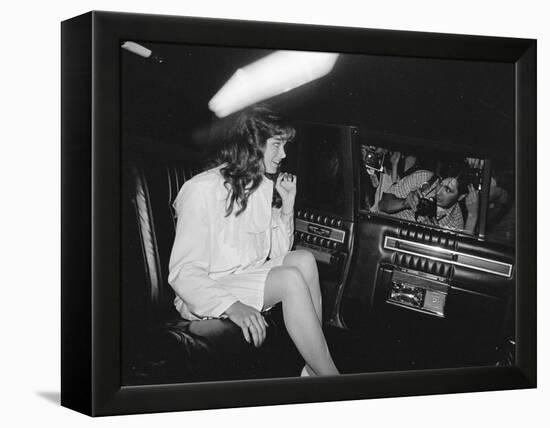 Brooke Shields-null-Framed Premier Image Canvas