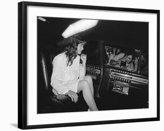 Brooke Shields-null-Framed Premium Photographic Print