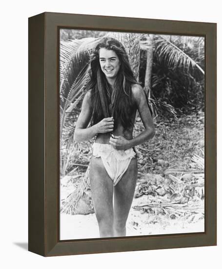 Brooke Shields-null-Framed Stretched Canvas